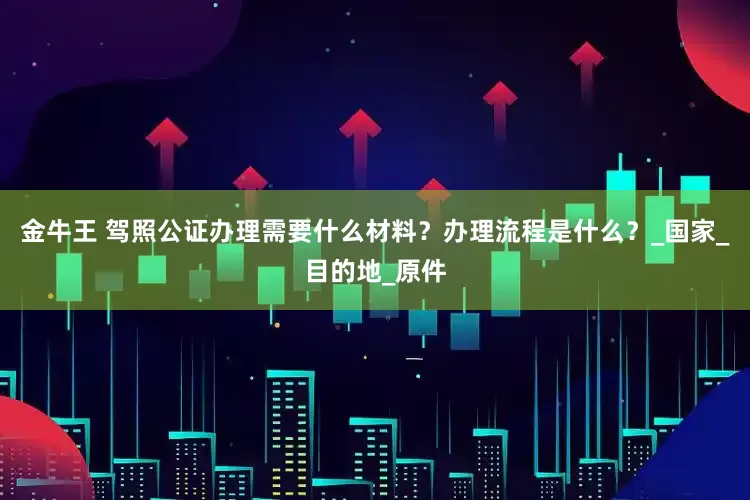 金牛王 驾照公证办理需要什么材料？办理流程是什么？_国家_目的地_原件