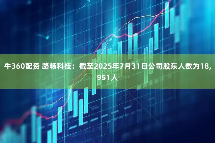 牛360配资 路畅科技：截至2025年7月31日公司股东人数为18,951人
